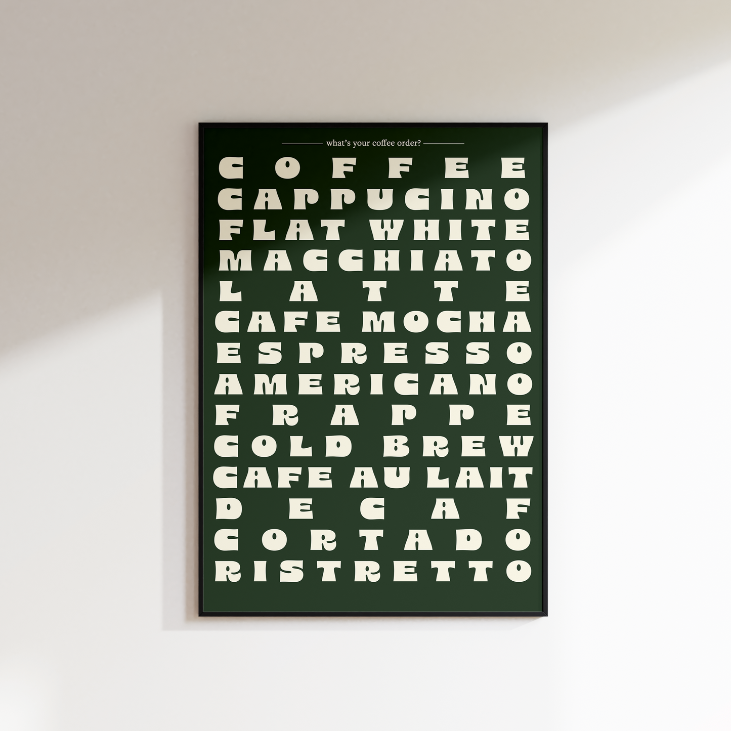 COFFEE PRINT