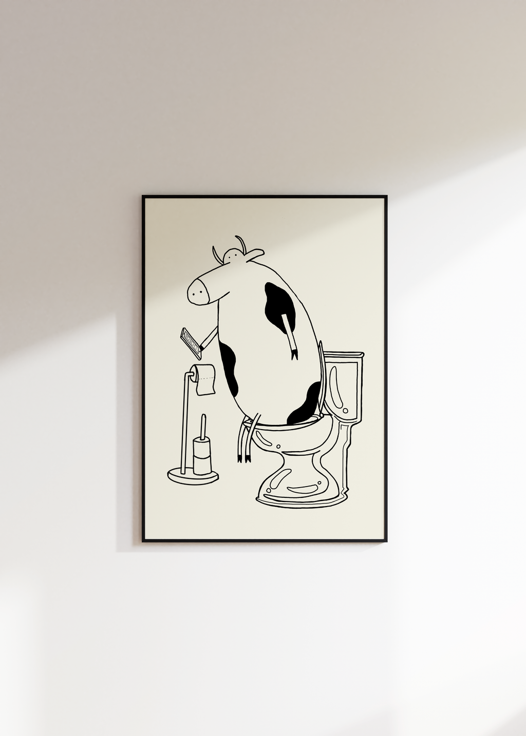 Cow On The Loo Digital Download