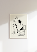 Cow On The Loo Digital Download