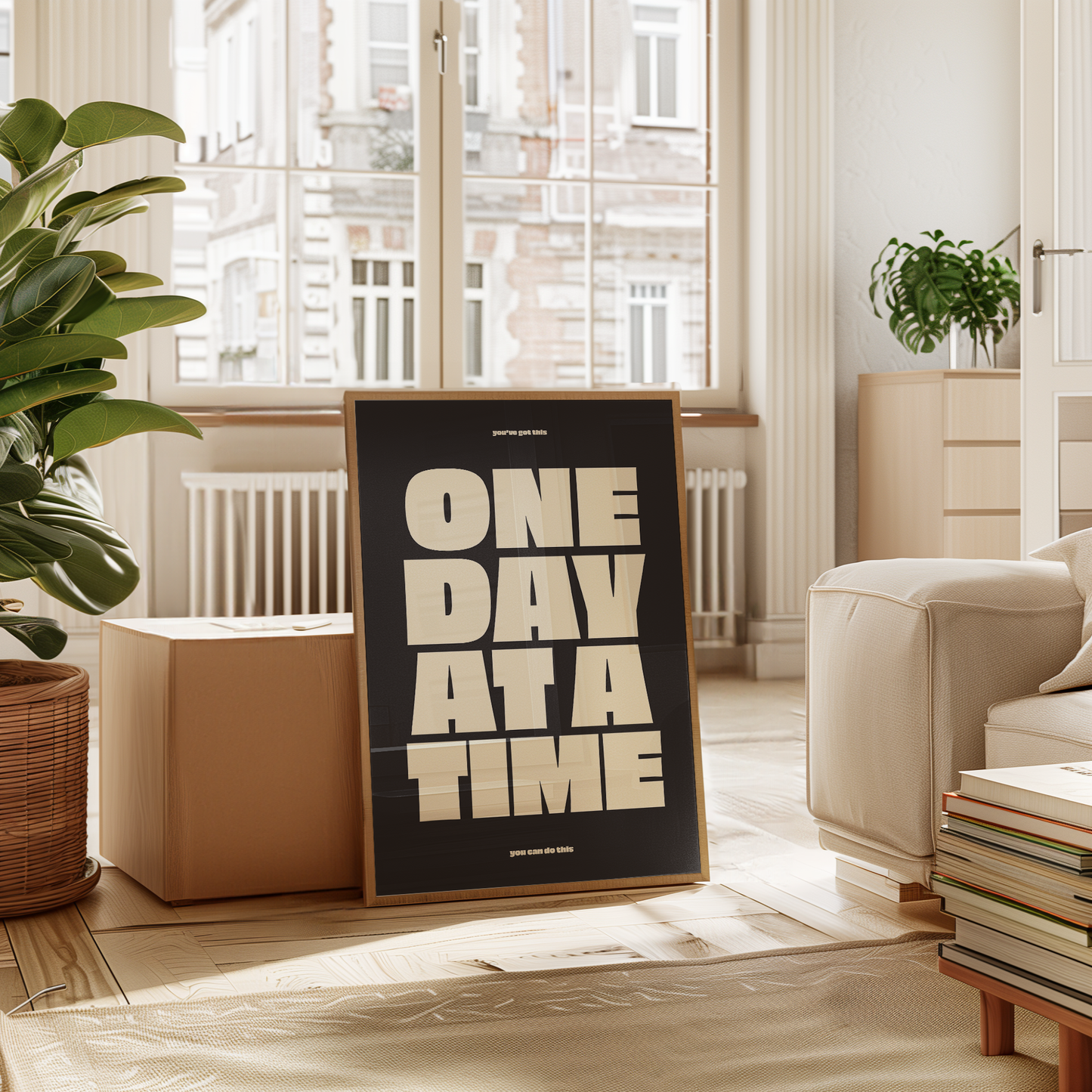 ONE DAY AT A TIME PRINT