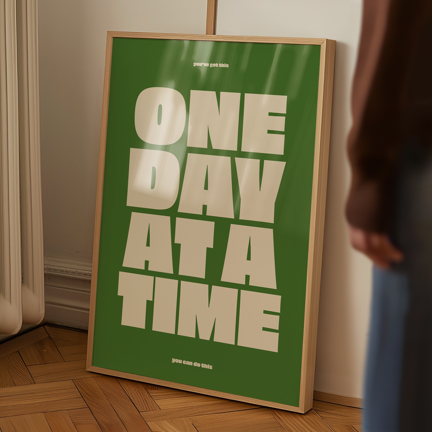 ONE DAY AT A TIME PRINT