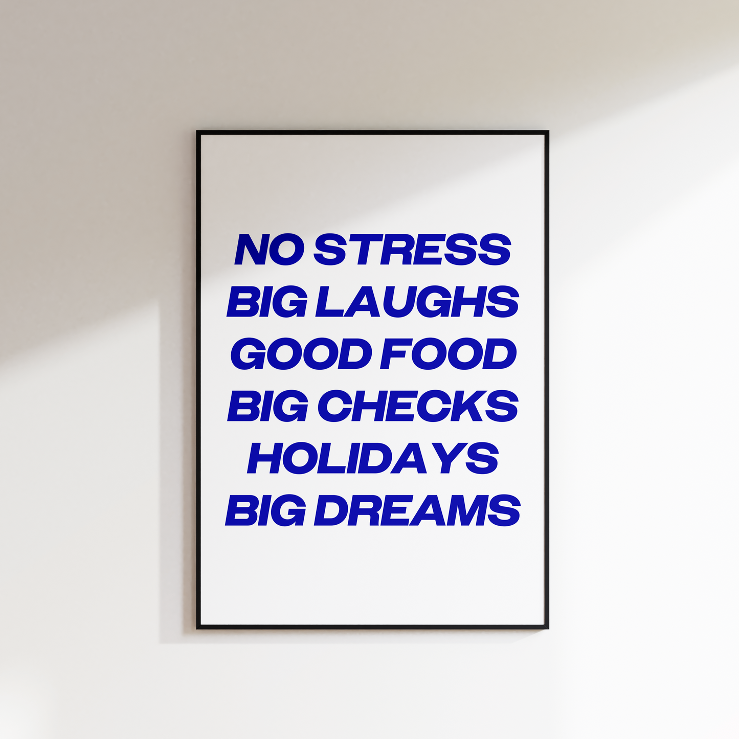 GOOD VIBES LIST PRINT