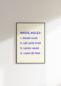 House Rules Digital Download