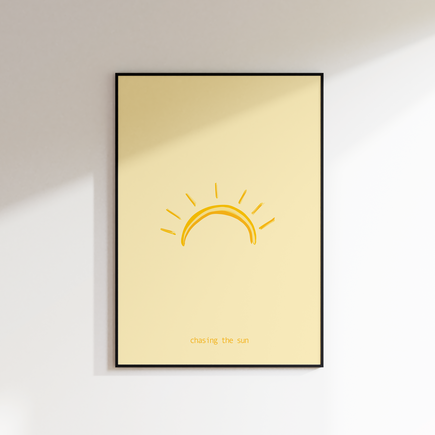 CHASING THE SUN PRINT