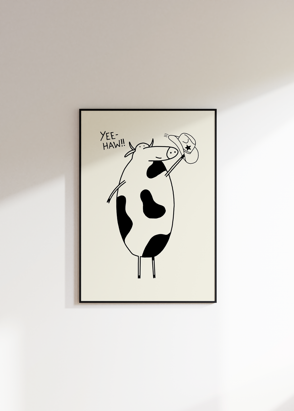 Cowboy Cow Digital Download