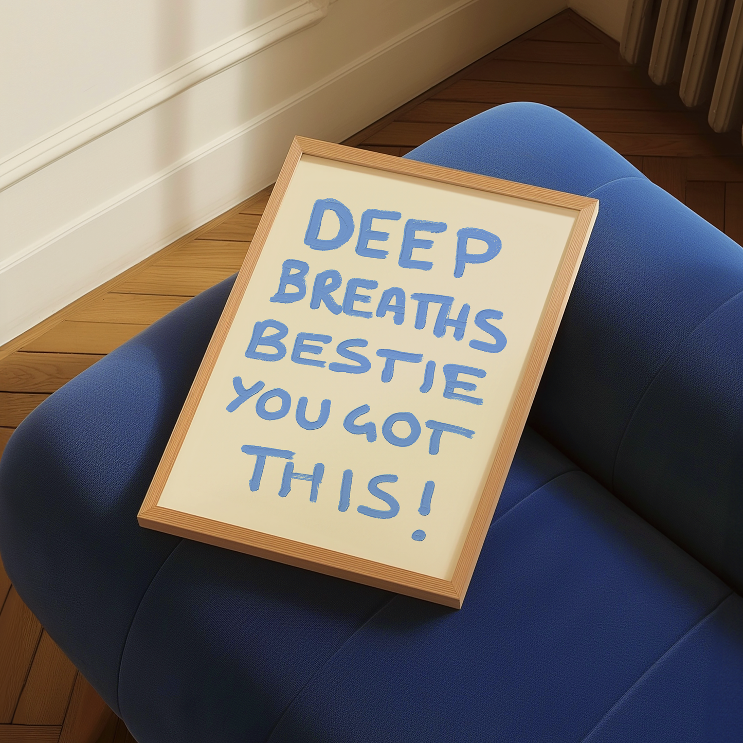 DEEP BREATHS BESTIE PRINT