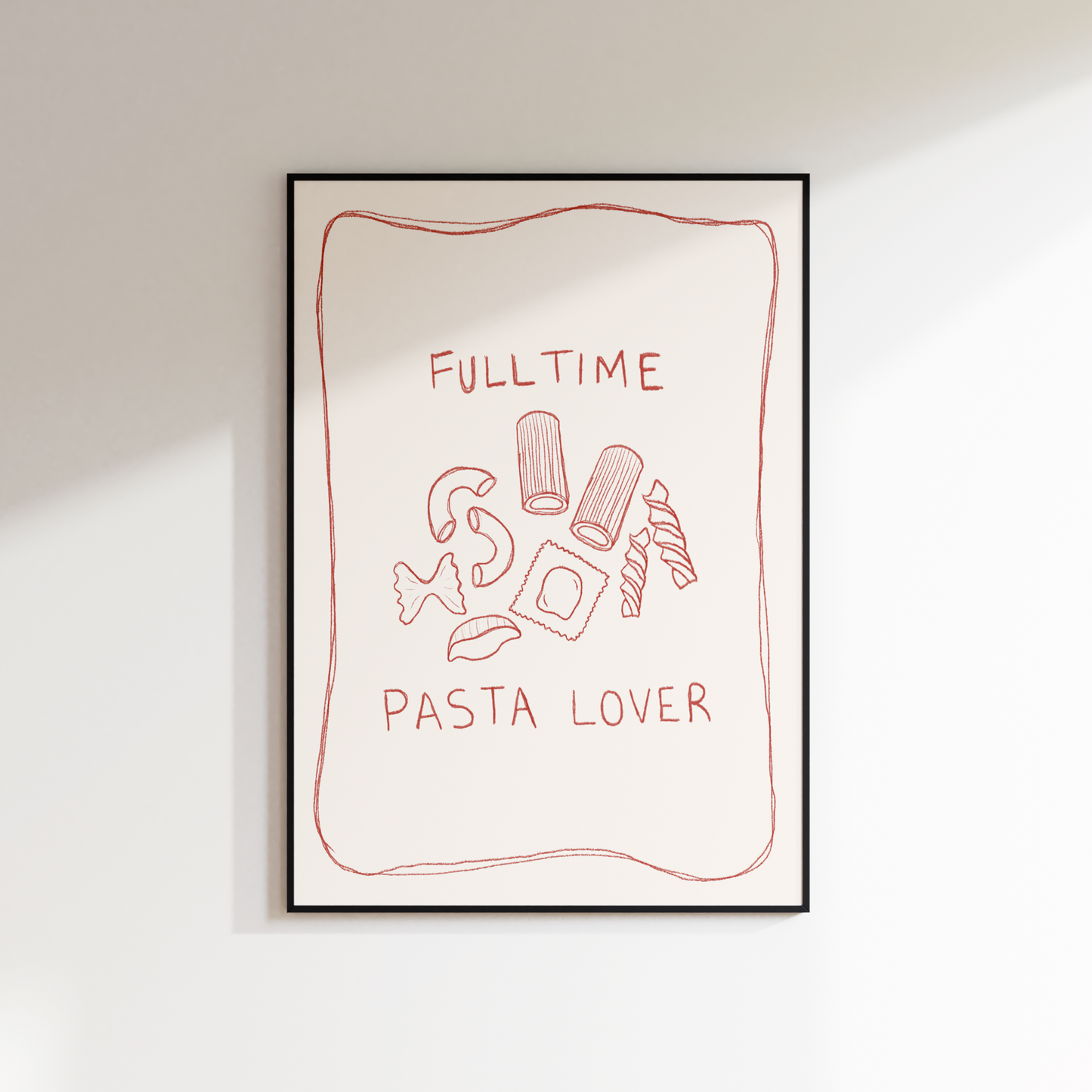 FULL TIME PASTA LOVER PRINT