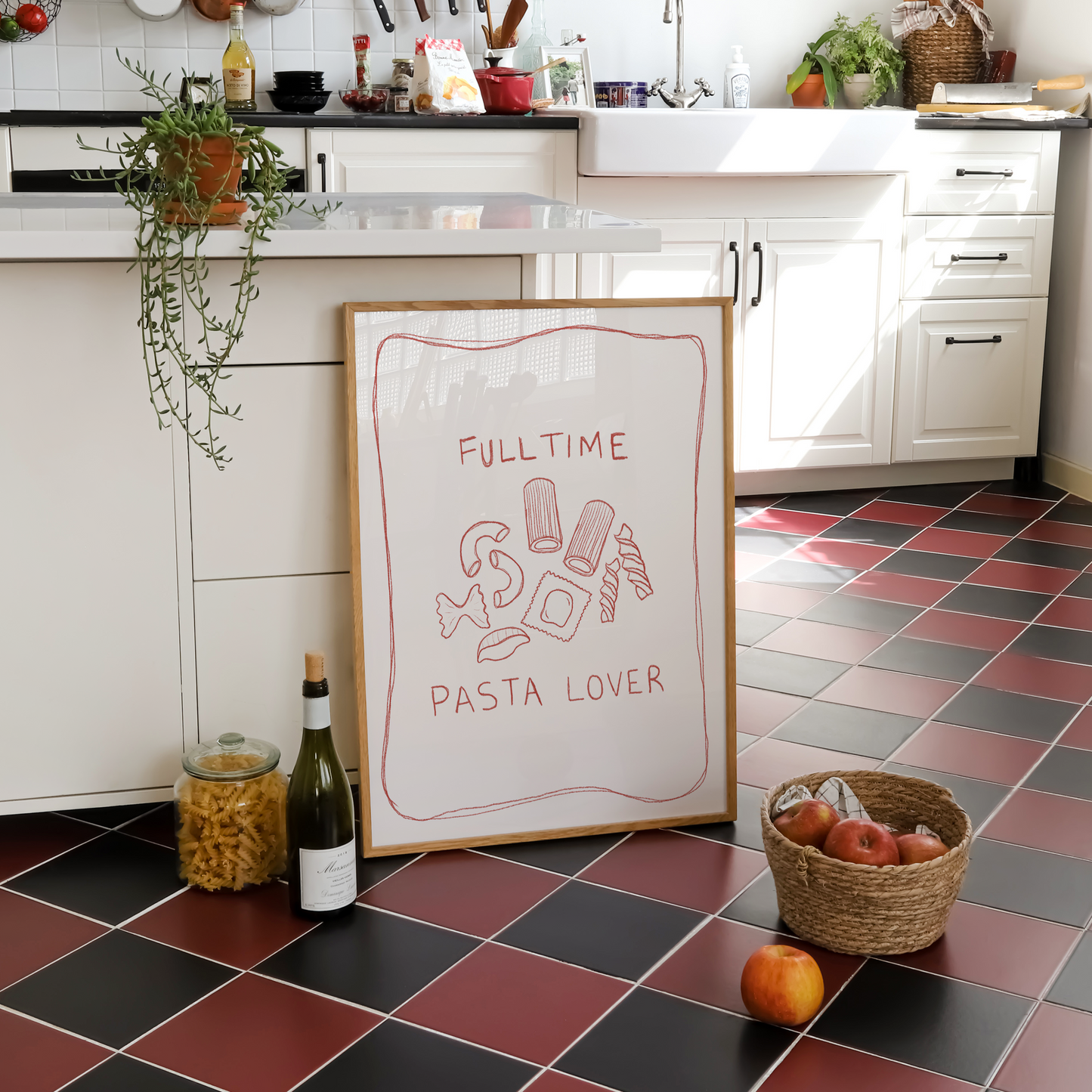 FULL TIME PASTA LOVER PRINT