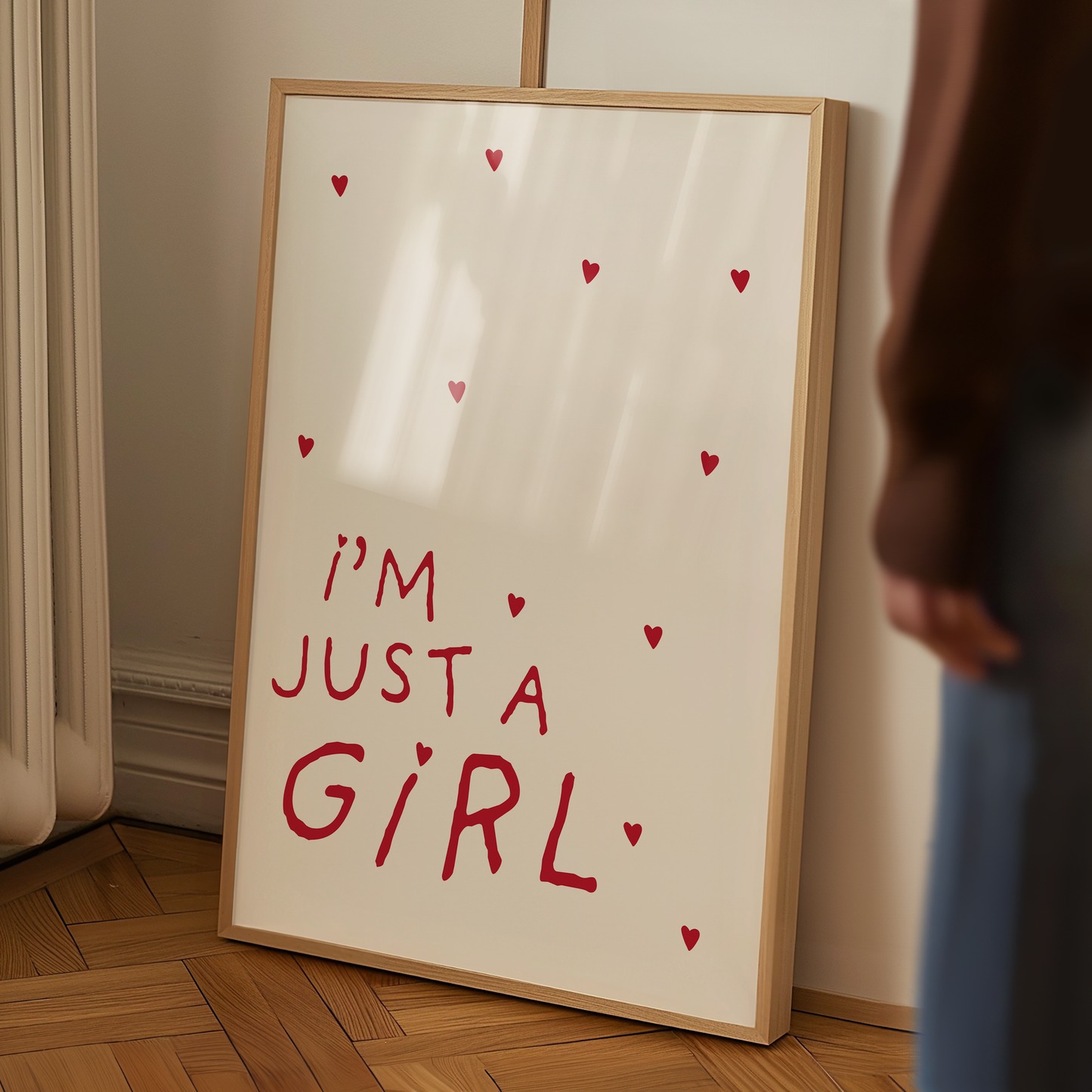 I'M JUST A GIRL PRINT