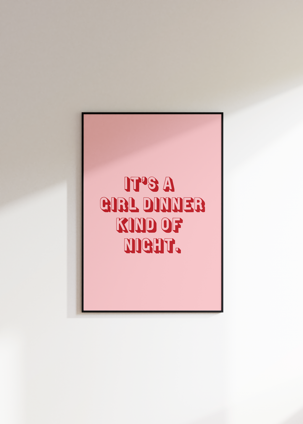 Girl Dinner Digital Download