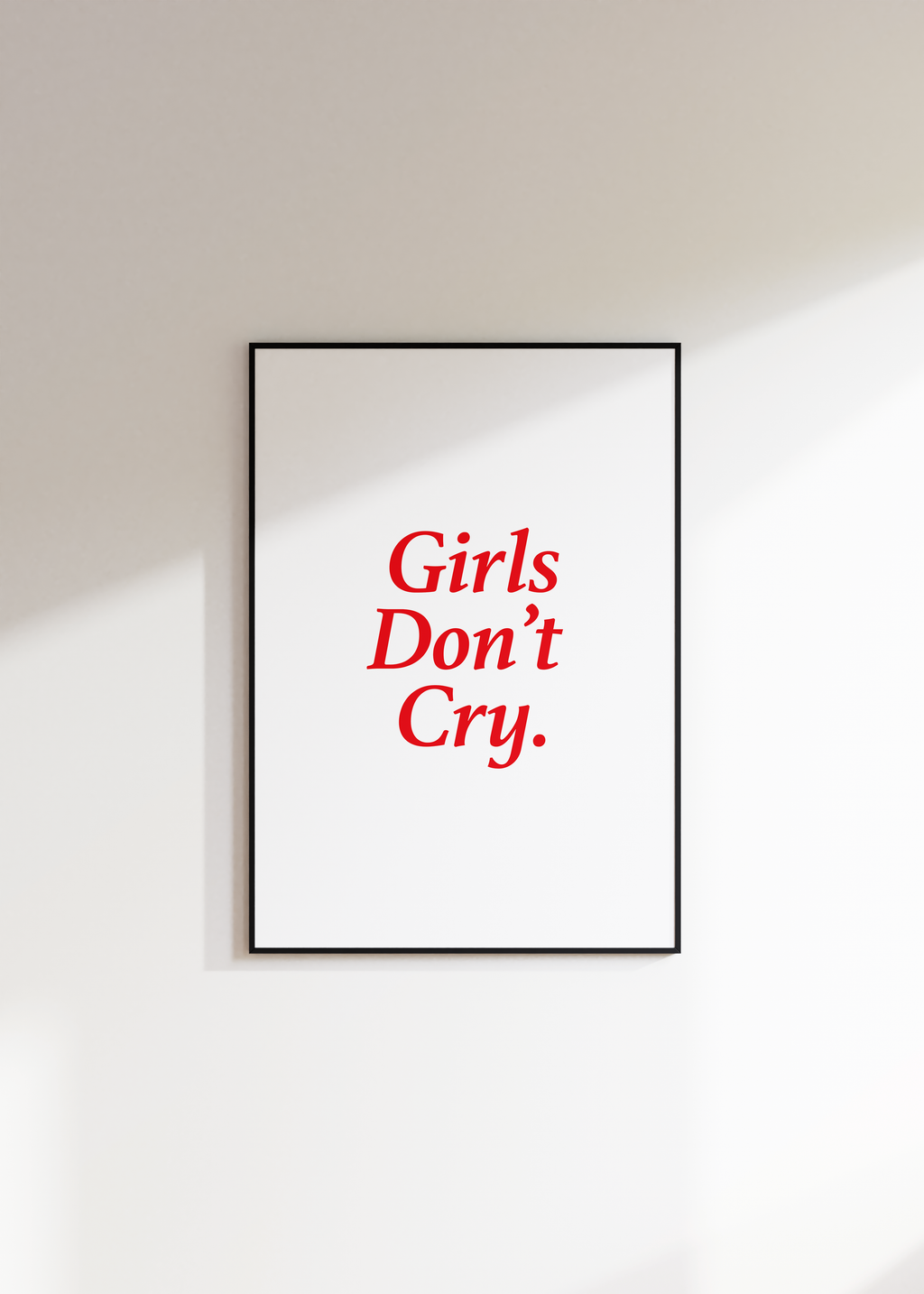 Girls Don't Cry Digital Download