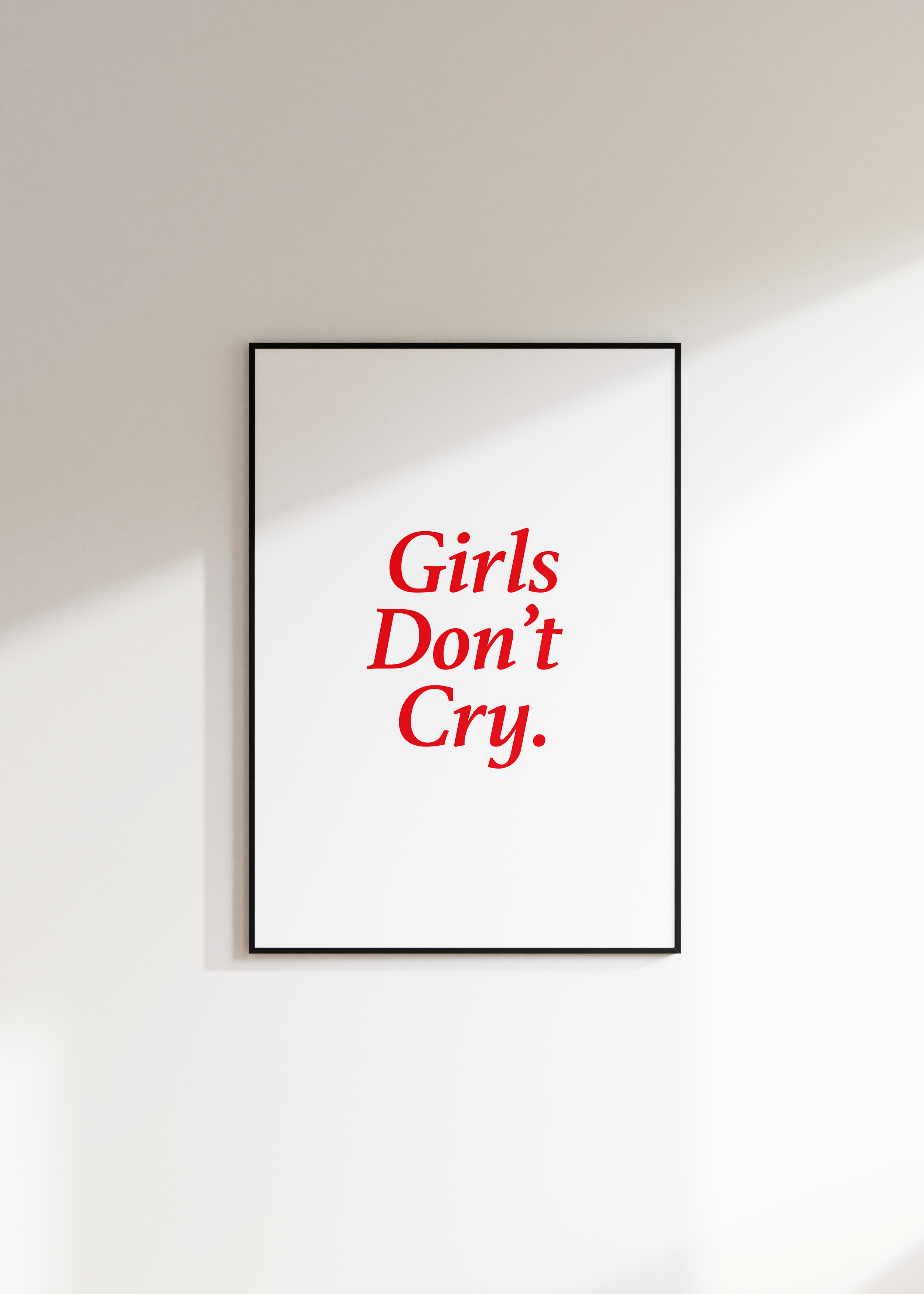 Girls Don't Cry Digital Download