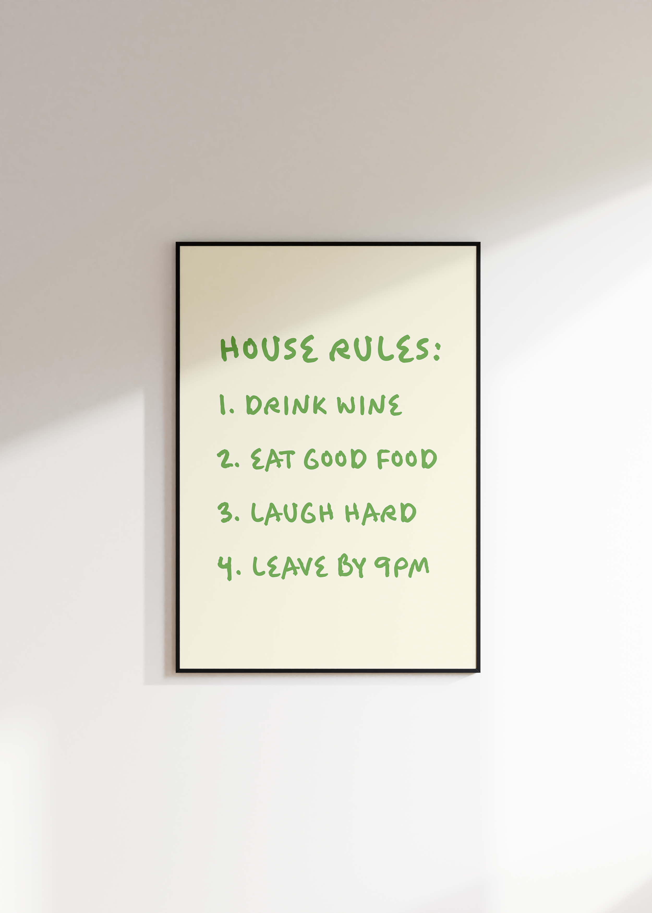 House Rules Digital Download