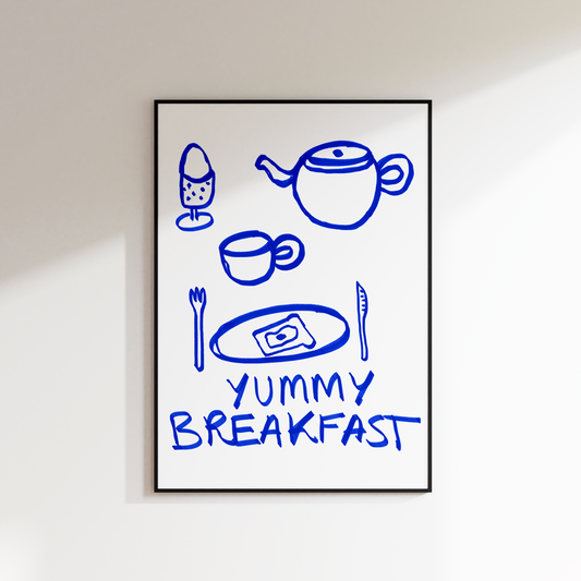 YUMMY BREAKFAST PRINT